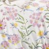 White Floral Sheets